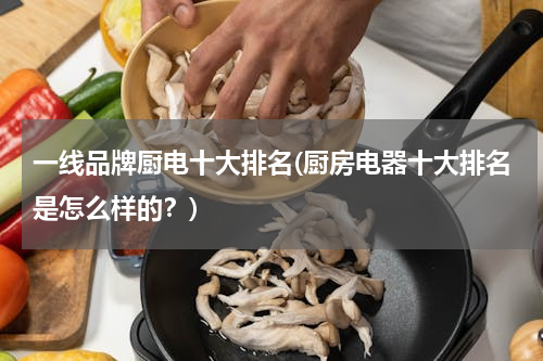 一线品牌厨电十大排名(厨房电器十大排名是怎么样的？)