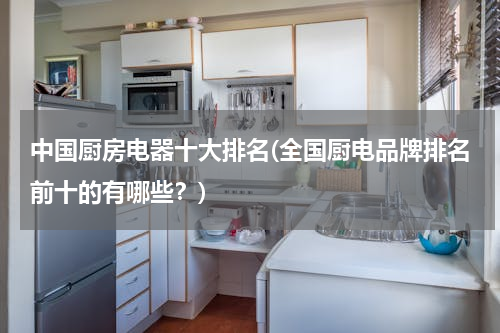 中国厨房电器十大排名(全国厨电品牌排名前十的有哪些？)