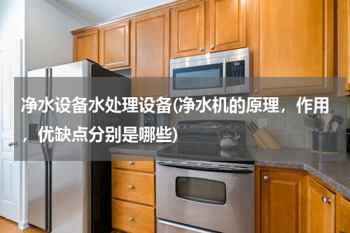 净水设备水处理设备(净水机的原理，作用，优缺点分别是哪些)