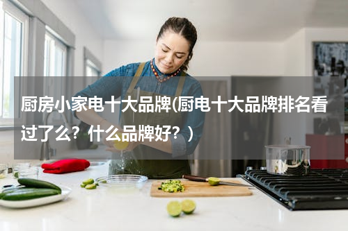 厨房小家电十大品牌(厨电十大品牌排名看过了么？什么品牌好？)