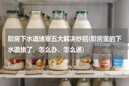 厨房下水道堵塞五大解决妙招(厨房里的下水道堵了，怎么办，怎么通)