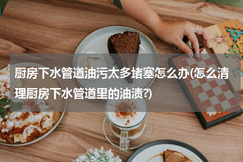 厨房下水管道油污太多堵塞怎么办(怎么清理厨房下水管道里的油渍?)