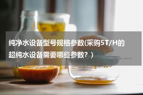 纯净水设备型号规格参数(采购5T/H的超纯水设备需要哪些参数？)