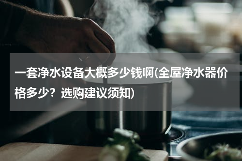 一套净水设备大概多少钱啊(全屋净水器价格多少？选购建议须知)