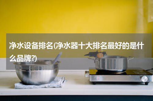 净水设备排名(净水器十大排名最好的是什么品牌?)