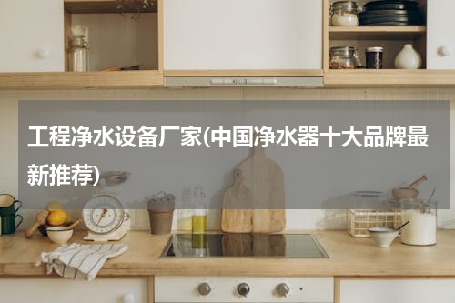 工程净水设备厂家(中国净水器十大品牌最新推荐)