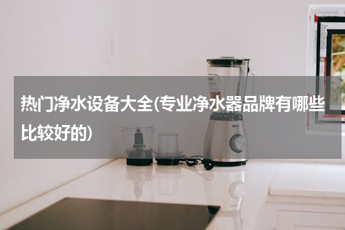 热门净水设备大全(专业净水器品牌有哪些比较好的)