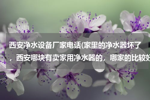 西安净水设备厂家电话(家里的净水器坏了，西安哪块有卖家用净水器的，哪家的比较好呢？谢谢了！)