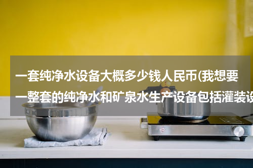 一套纯净水设备大概多少钱人民币(我想要一整套的纯净水和矿泉水生产设备包括灌装设备（桶装和瓶装）大约需要多少钱啊?急急急急急)