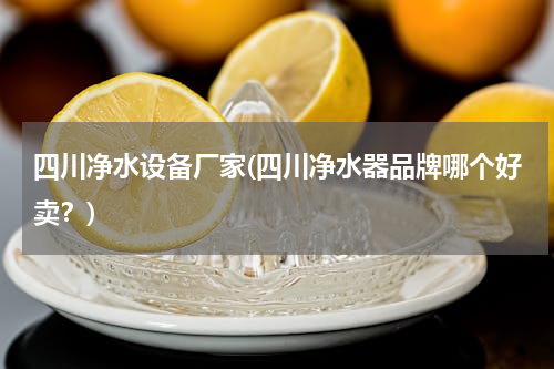 四川净水设备厂家(四川净水器品牌哪个好卖？)