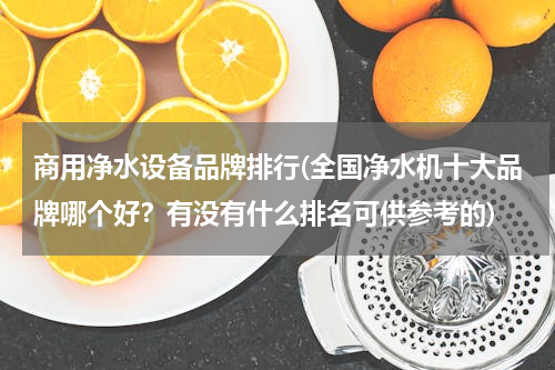商用净水设备品牌排行(全国净水机十大品牌哪个好？有没有什么排名可供参考的)