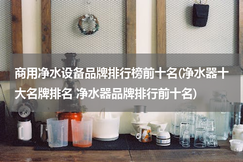 商用净水设备品牌排行榜前十名(净水器十大名牌排名 净水器品牌排行前十名)