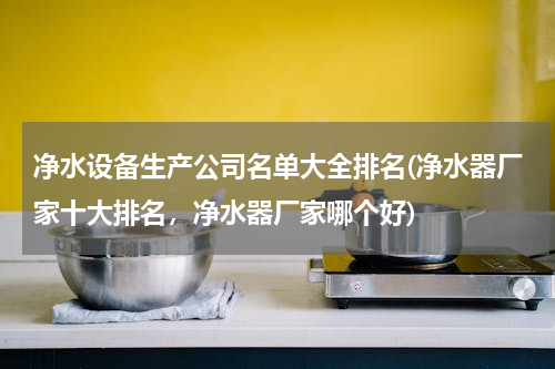 净水设备生产公司名单大全排名(净水器厂家十大排名，净水器厂家哪个好)