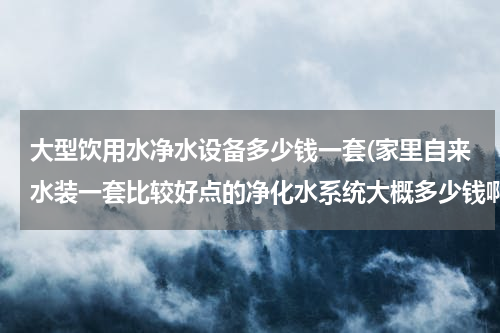 大型饮用水净水设备多少钱一套(家里自来水装一套比较好点的净化水系统大概多少钱啊？)
