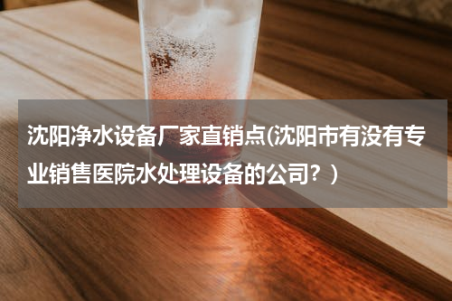 沈阳净水设备厂家直销点(沈阳市有没有专业销售医院水处理设备的公司？)