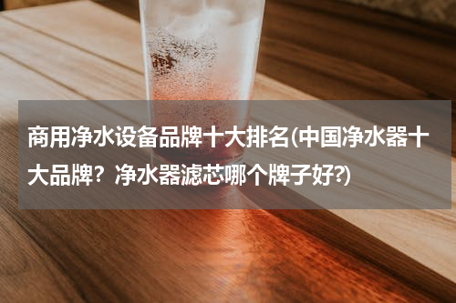 商用净水设备品牌十大排名(中国净水器十大品牌？净水器滤芯哪个牌子好?)