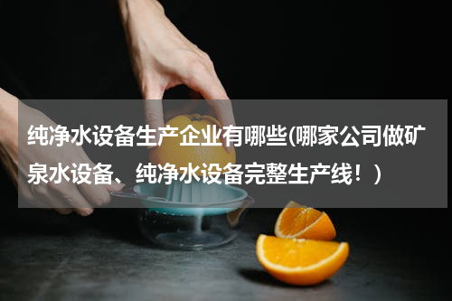 纯净水设备生产企业有哪些(哪家公司做矿泉水设备、纯净水设备完整生产线！)