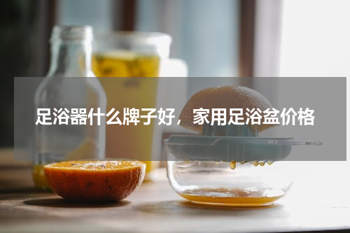 足浴器什么牌子好，家用足浴盆价格