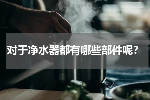 对于净水器都有哪些部件呢？
